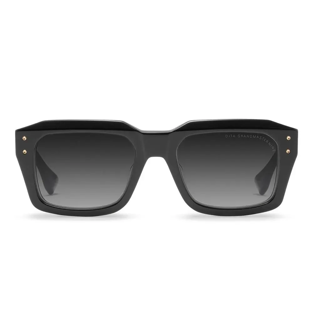 DITA GRANDMASTER NINE DTS 464-A-01 Black Gold Grey Gradient Lens Sunglasses - Picture 2 of 5
